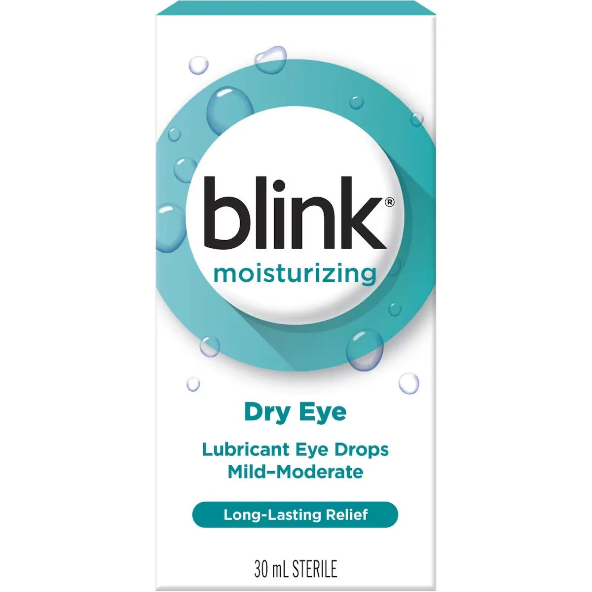 Blink Moisturizing Lubricant Eye Drops front package