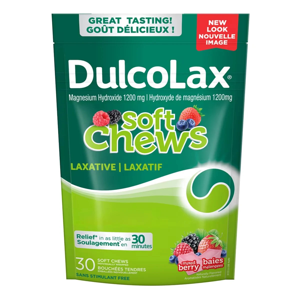 Dulcolax Soft Chews front package