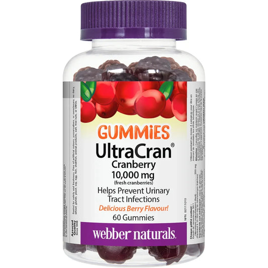 Webber UltraCran® Cranberry 10,000 mg front package