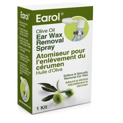 Spray anti-cérumen à l'huile d'olive Earol