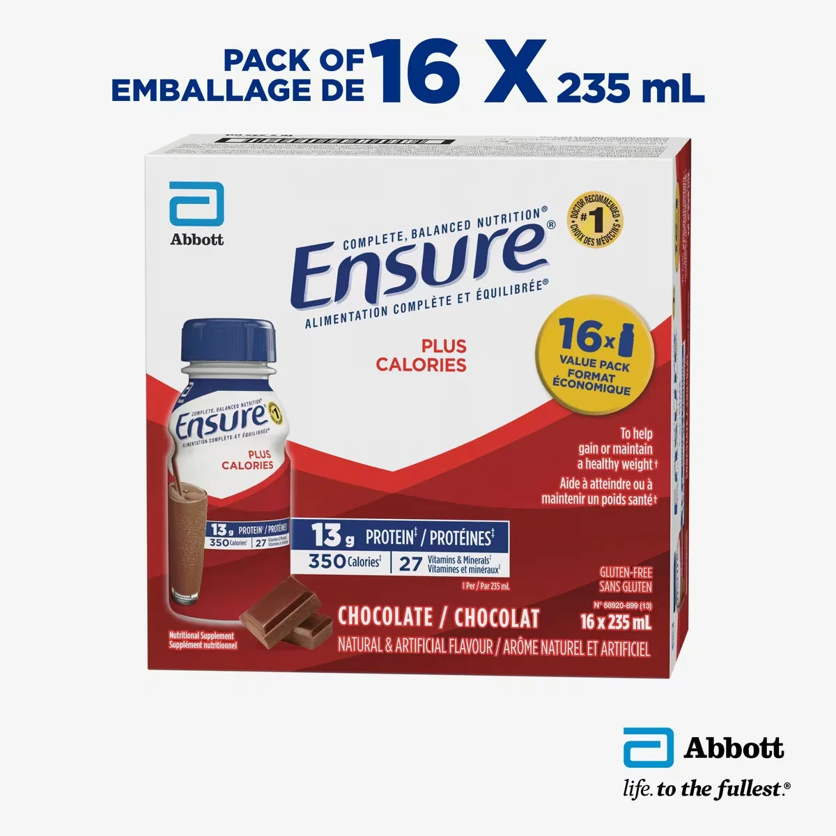 Ensure Plus Calories CHOCOLATE product detail