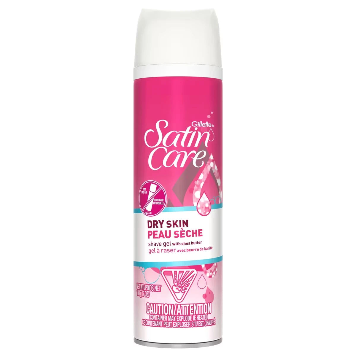 Satin Care Dry Skin Shave Gel for Women 198 g product image