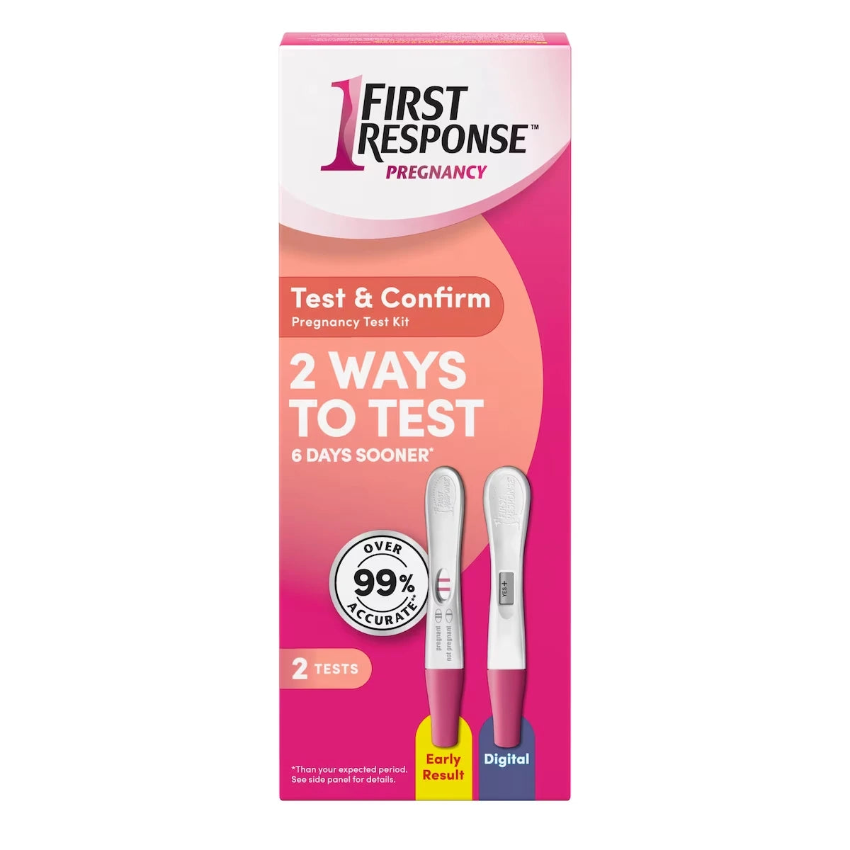 First Response Test & Confirm Pregnancy Test 2 Count product image