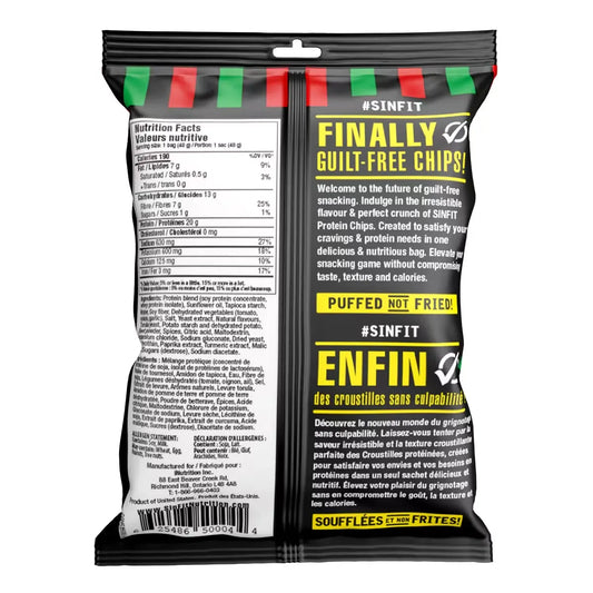 SINFIT Protein Chips Pizza product detail