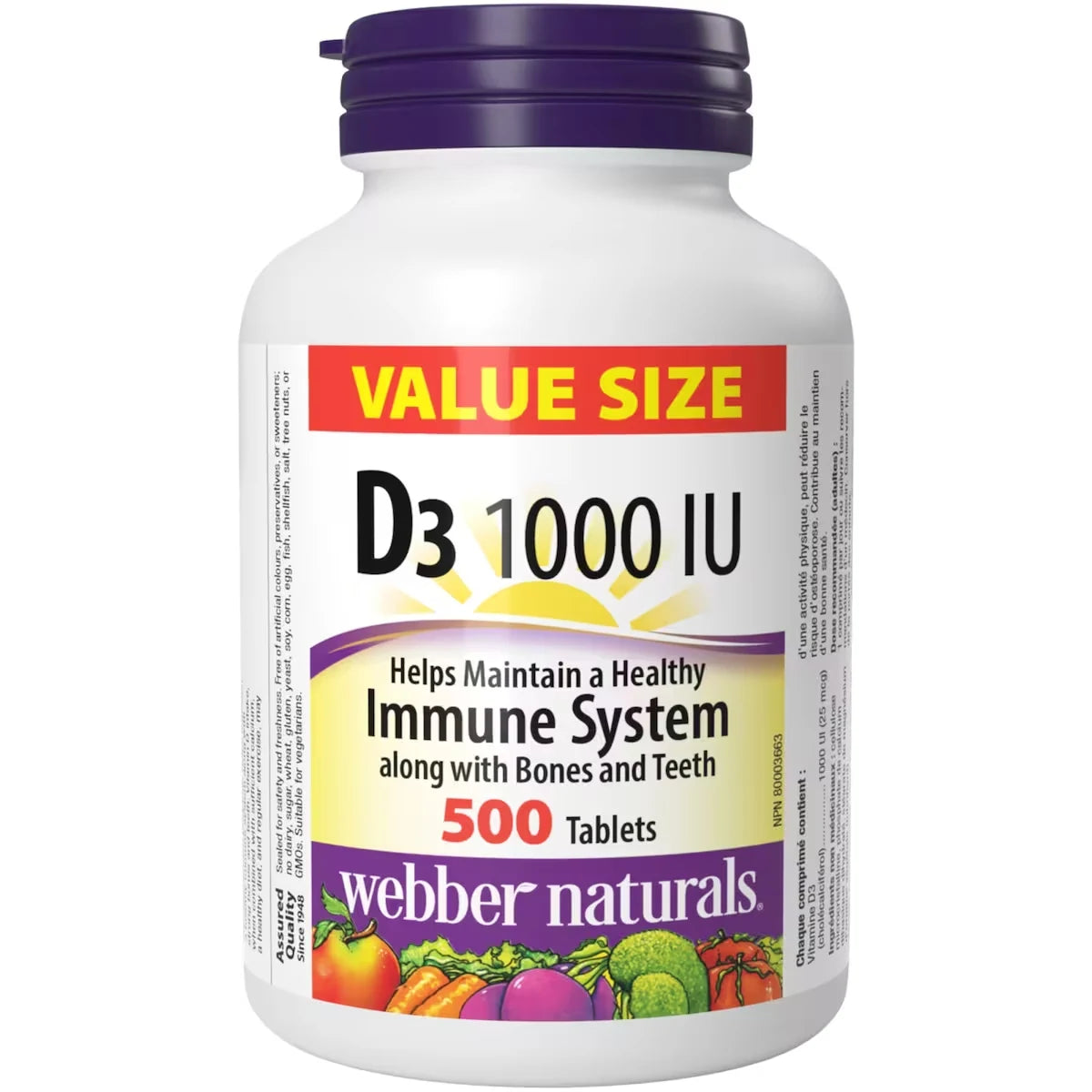 Webber D3 1000 Iu front package