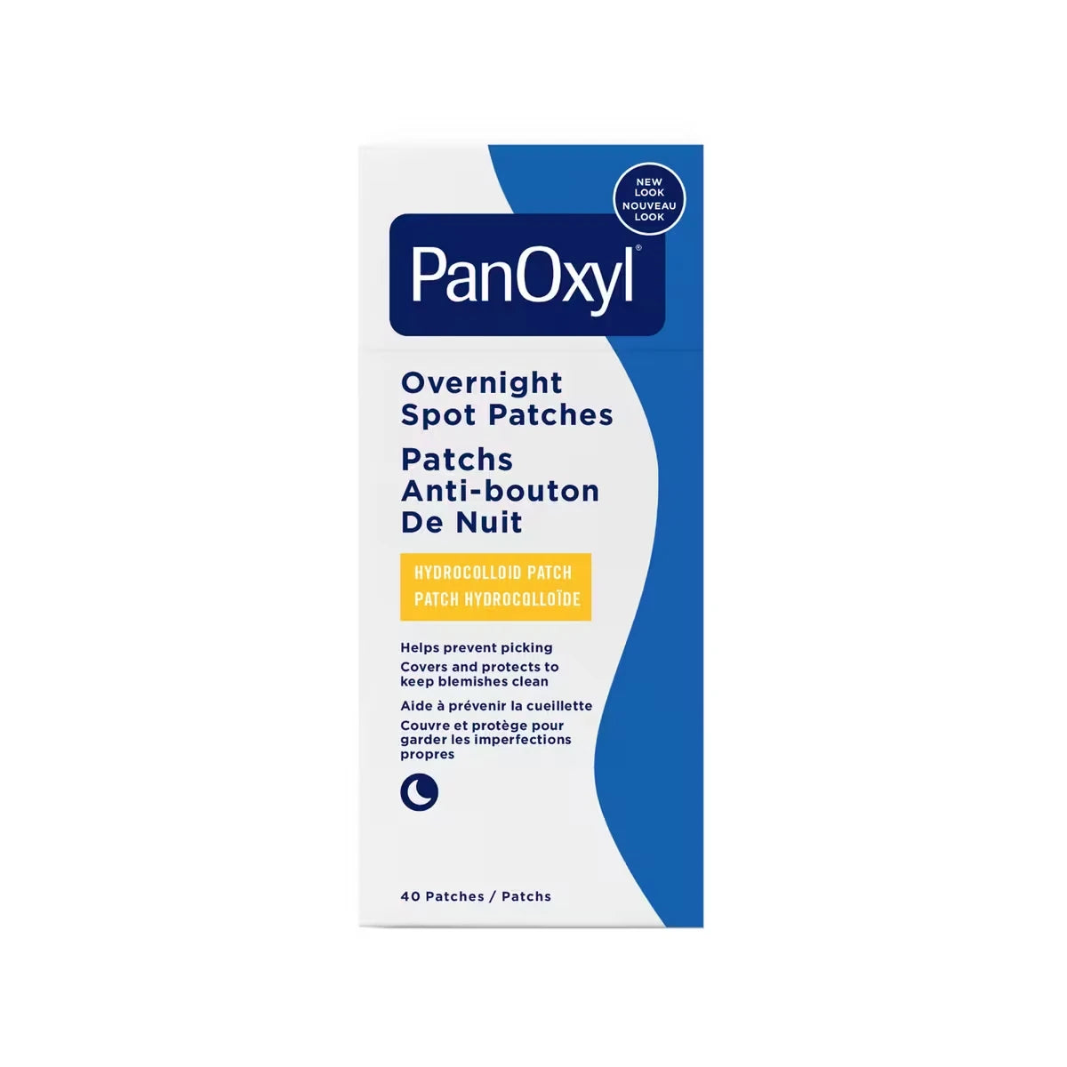 PanOxyl Overnight Spot Patches, Clear Hydrocolloid Dots product image