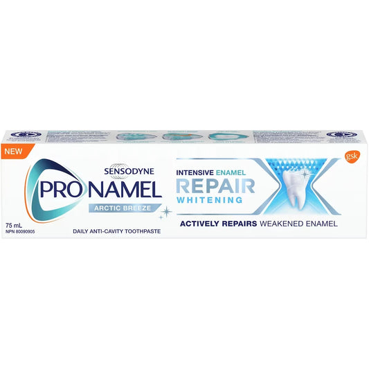 Sensodyne ProNamel Intensive Enamel Repair Whitening toothpaste, Arctic Breeze product detail
