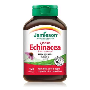 Jamieson Echinacea Extra Fort 1200mg 120 capsules végétariennes