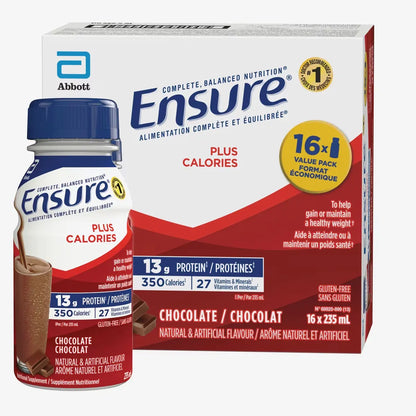 Ensure Plus Calories CHOCOLATE front package