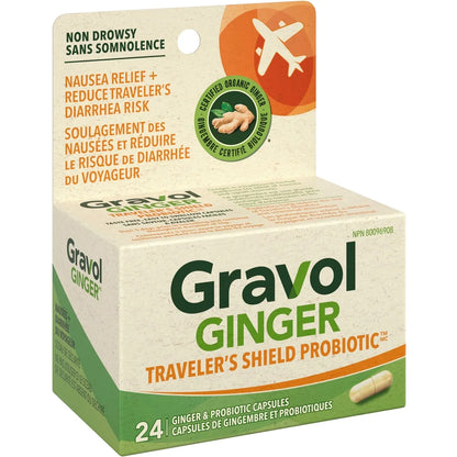 Gravol Ginger Traveler's Shield Probiotic product detail