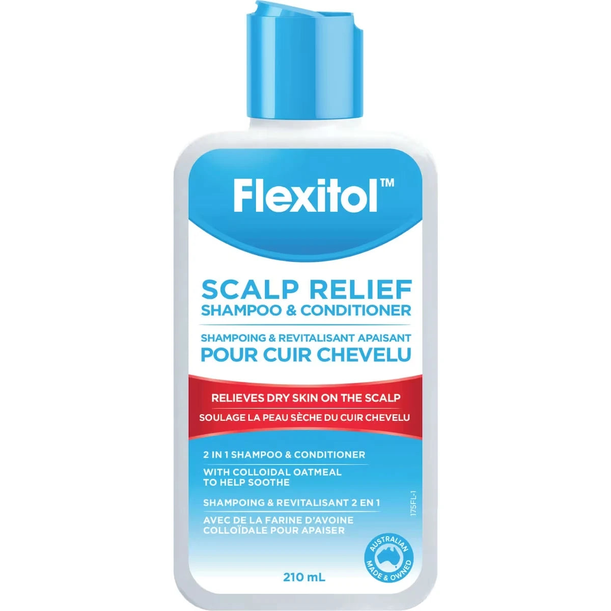 Flexitol Scalp Relief Shampoo and Conditioner front package