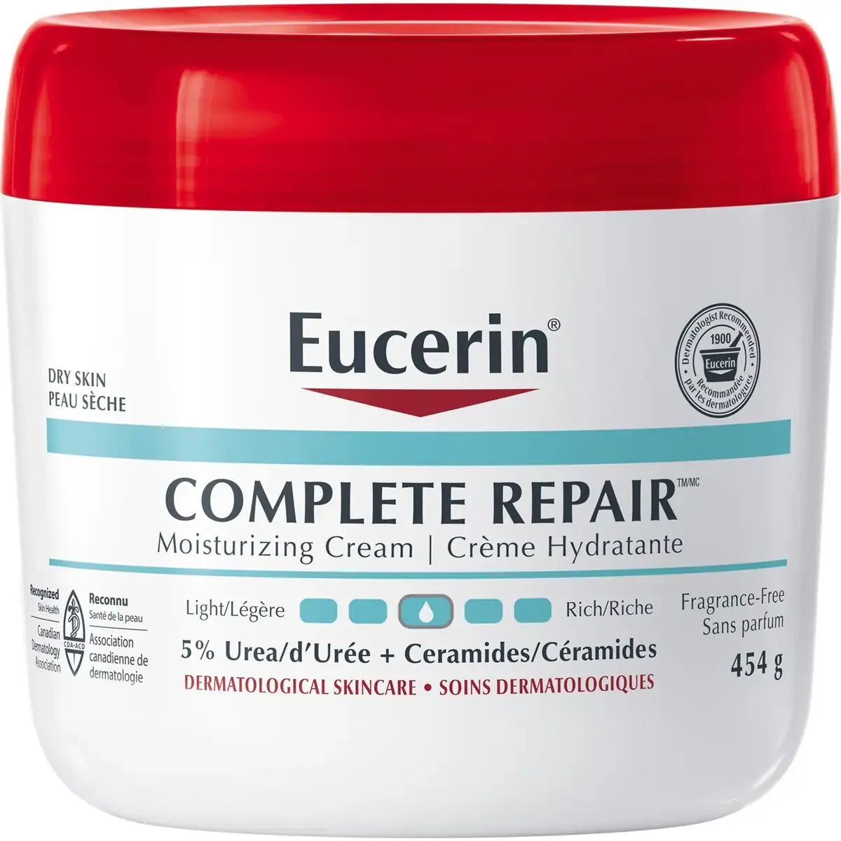 Eucerin Complete Repair Daily Moisturizing Body Cream for Dry to Very Dry Skin product image