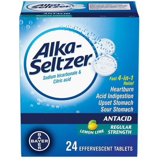 Alka Seltzer Antacid Heartburn Relief Effervescent Tablets product image