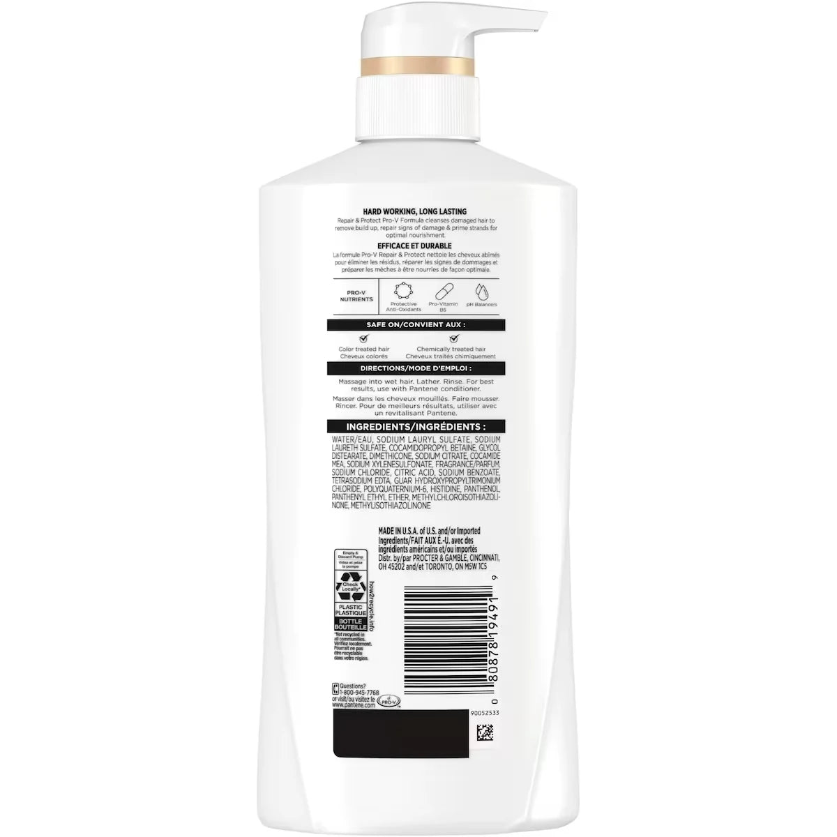 Pantene PRO-V Classic Clean 2in1 Shampoo + Conditioner product detail