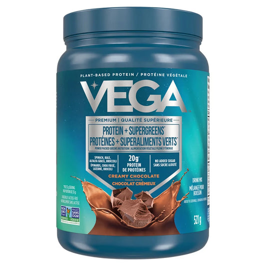 Vega Protein & Greens - Chocolate front package