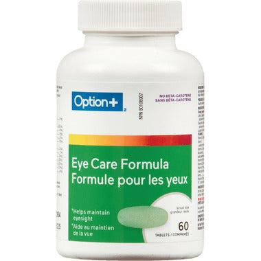 Formule de soin des yeux Option+, 60 comprimés