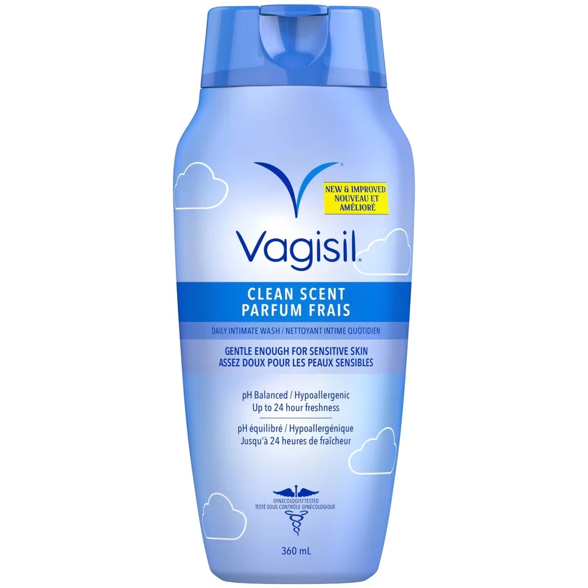 Vagisil Clean Scent Daily Intimate Wash front package