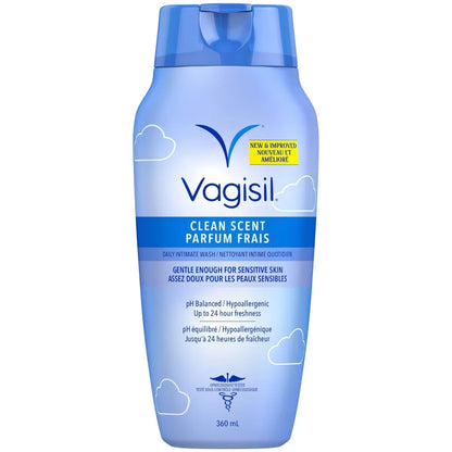 Vagisil Clean Scent Daily Intimate Wash front package