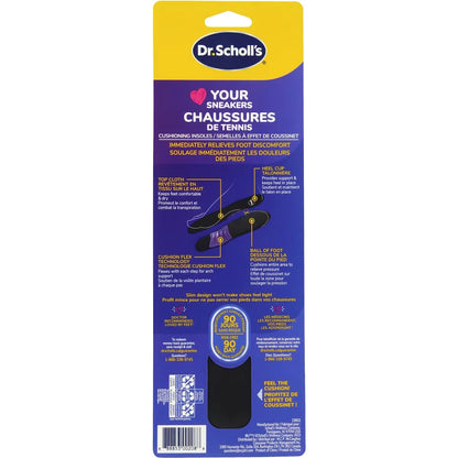 Dr. Scholl's Love Your SNEAKERS Full Length Insoles, Women, Size 6-10 product detail