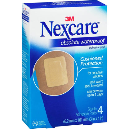 Nexcare Absolute Waterproof Adhesive Pad, AWP-34-CA product detail