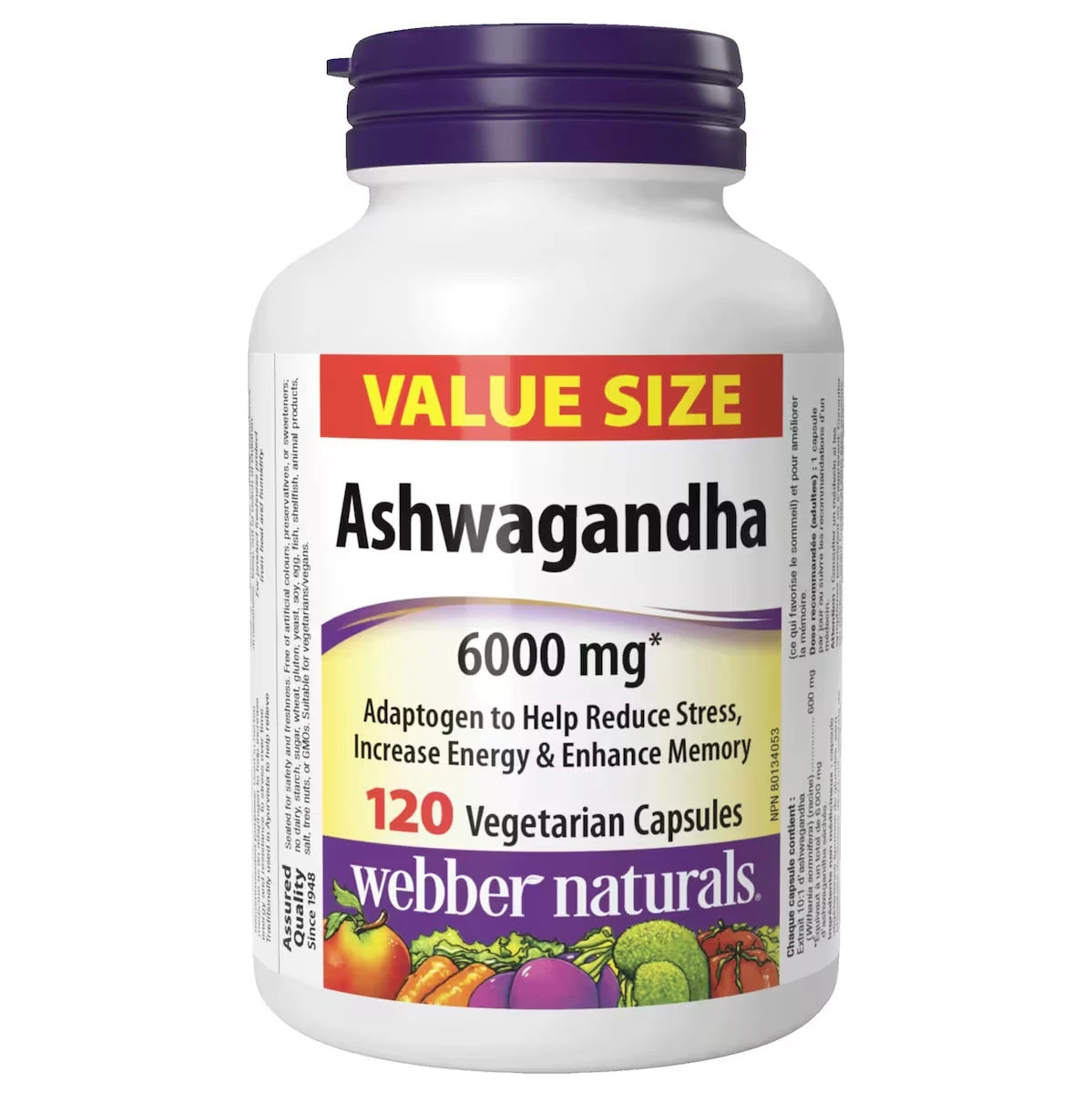 Webber Ashwagandha front package
