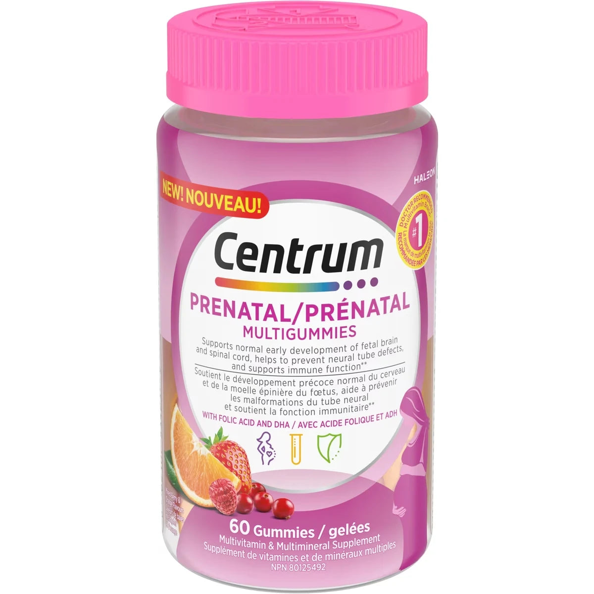 Centrum Prenatal Gummies front package