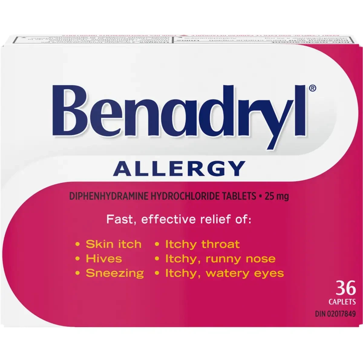 Benadryl Allergy Medicine, 25 mg product image