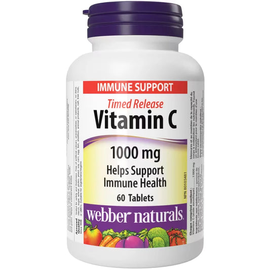 Webber Vitamin C Timed Release front package
