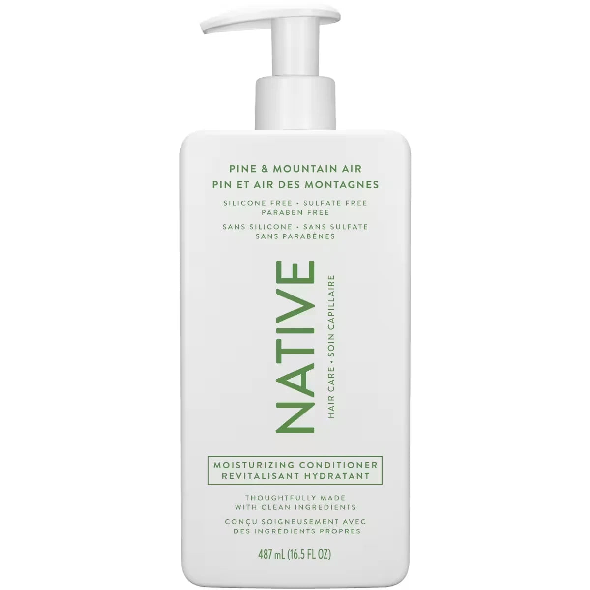 Native Hair Pine & Mountain Air Moisturizing Conditioner front package