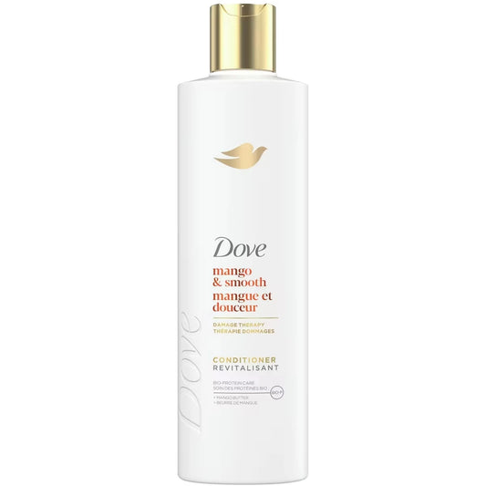 Dove Mango & Smooth Conditioner for Dull and Dry Hair, with Liquid Bio-Protein Care technology, 355 ML front package