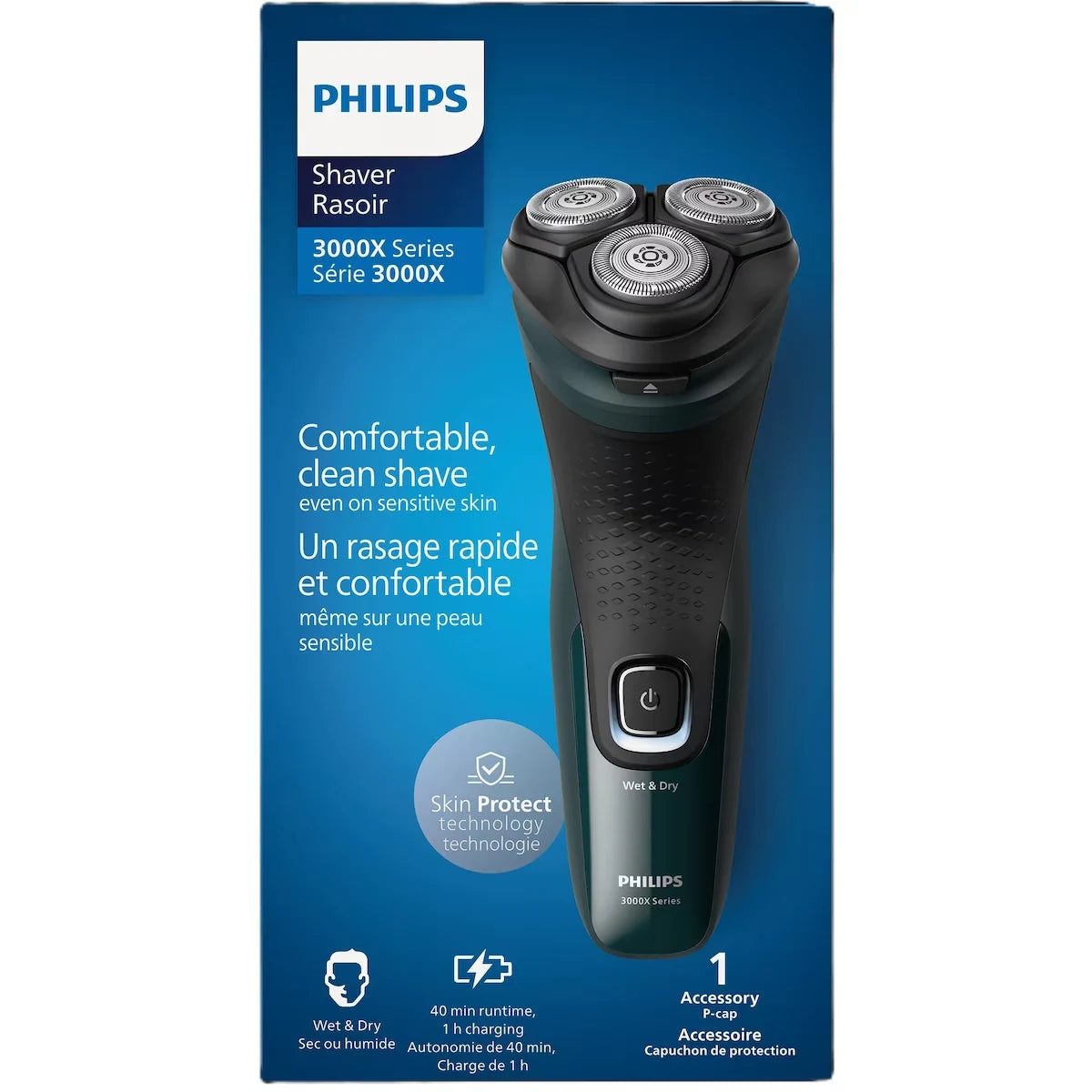 Philips Shaver Series 3000X, X3002/00 front package