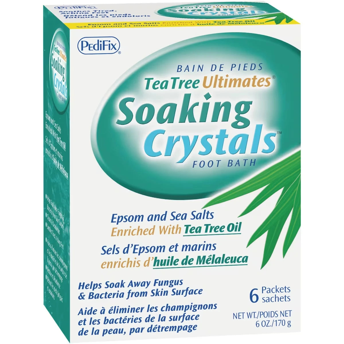 Pedfix Tea Tree Ultimate Soaking Crystals Foot Bath view 2