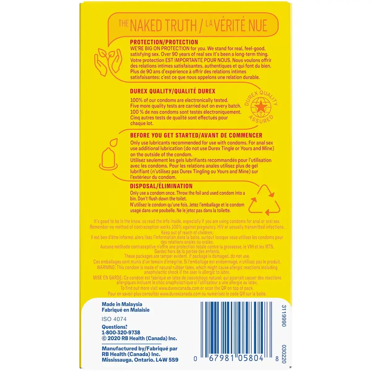 Durex Tropical Lubricated Condoms product detail