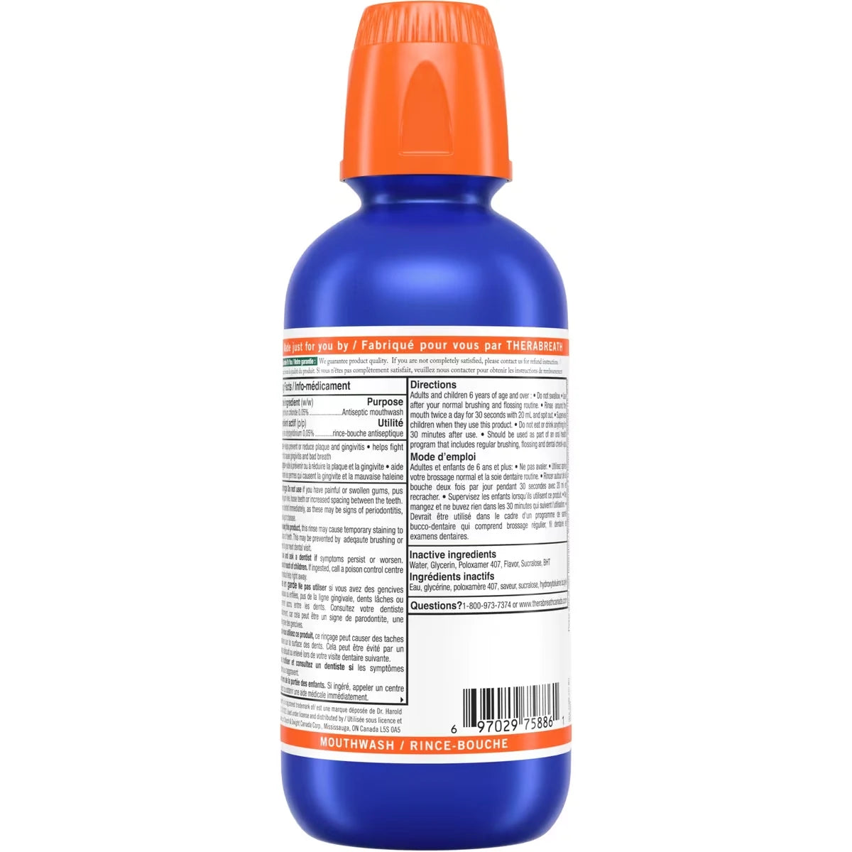 TheraBreath Healthy Gums Oral Rinse product detail