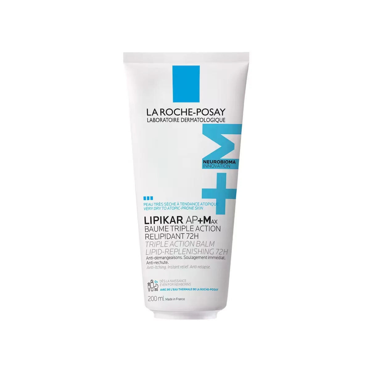La Roche-Posay Lipikar Baume AP+Max, Soothing Body Cream, 200 mL product image