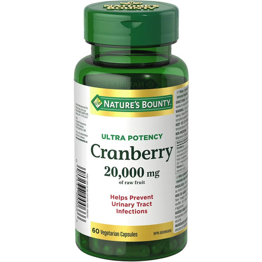 Natures Bounty Ultra Potency Cranberry 20,000 mg view 2