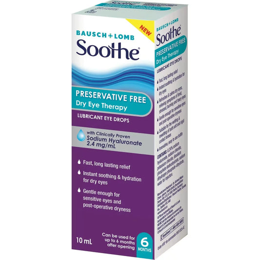 Soothe Preservative Free Dry Eye Therapy product detail