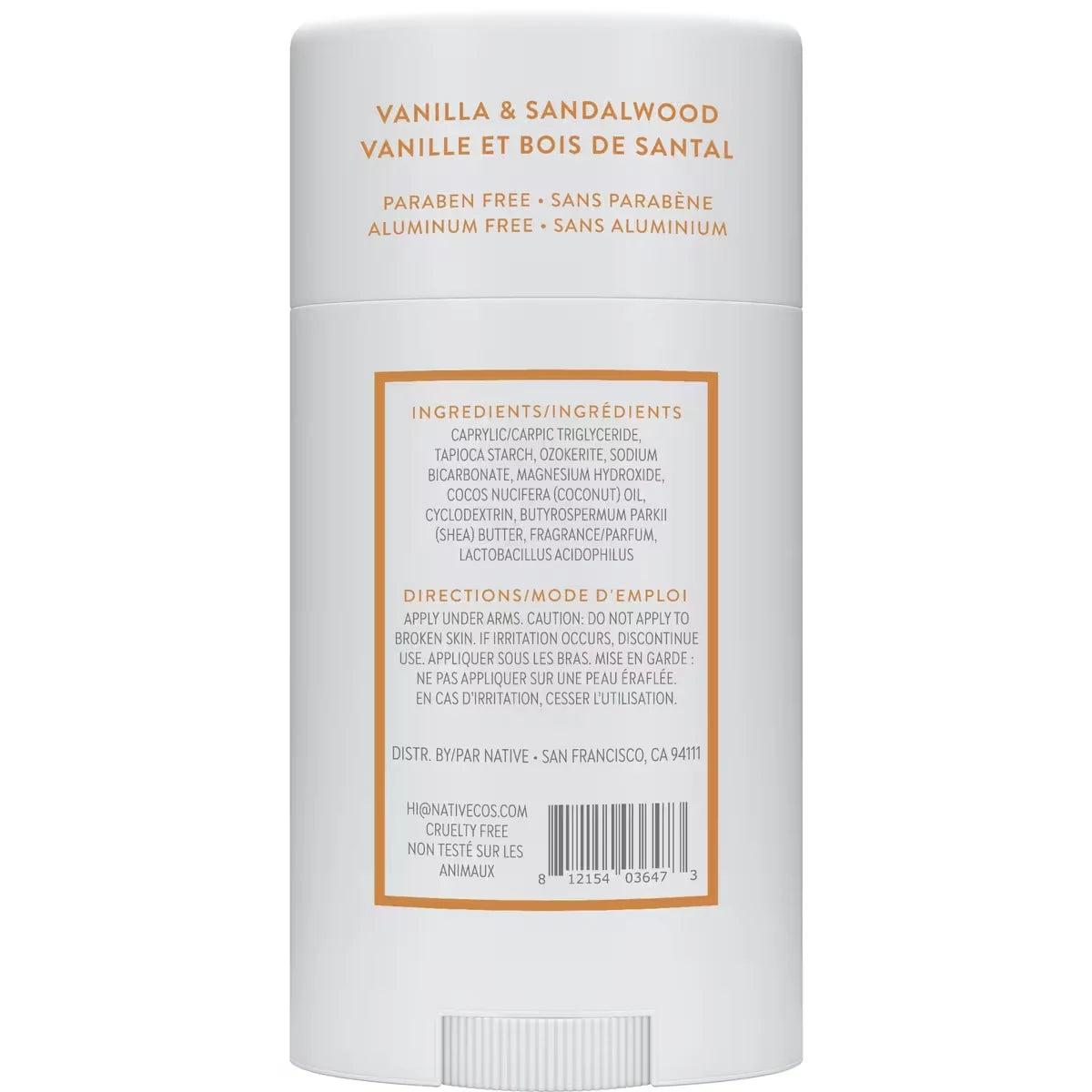 Native Vanilla & Sandalwood product detail