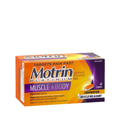 Motrin Platinum Muscle & Body Pain Relief product detail