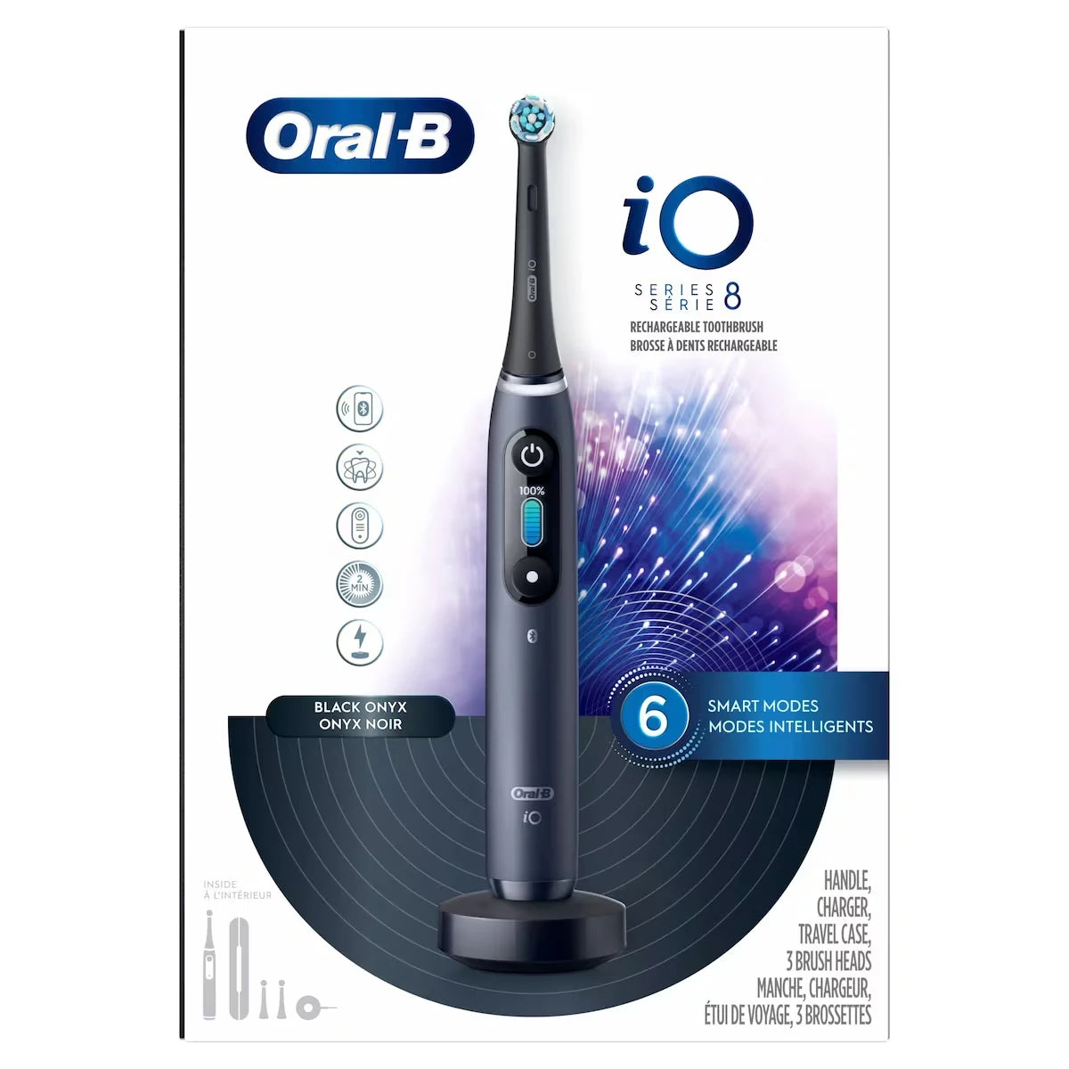 Oral B iO7 Electric Toothbrush, Black Onyx product detail