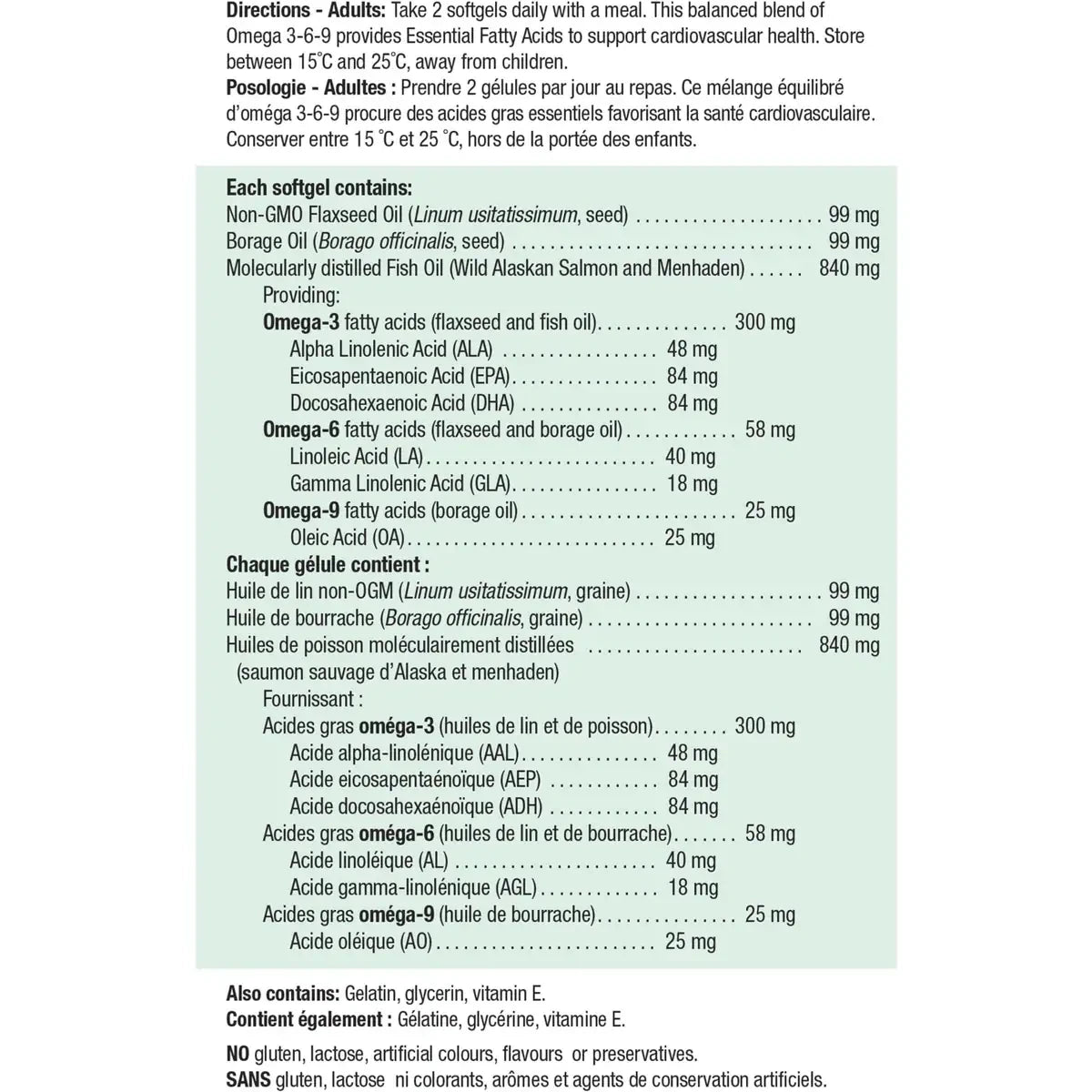 Jamieson Omega 3-6-9 OmegaProtectTM VALUE SIZE product detail