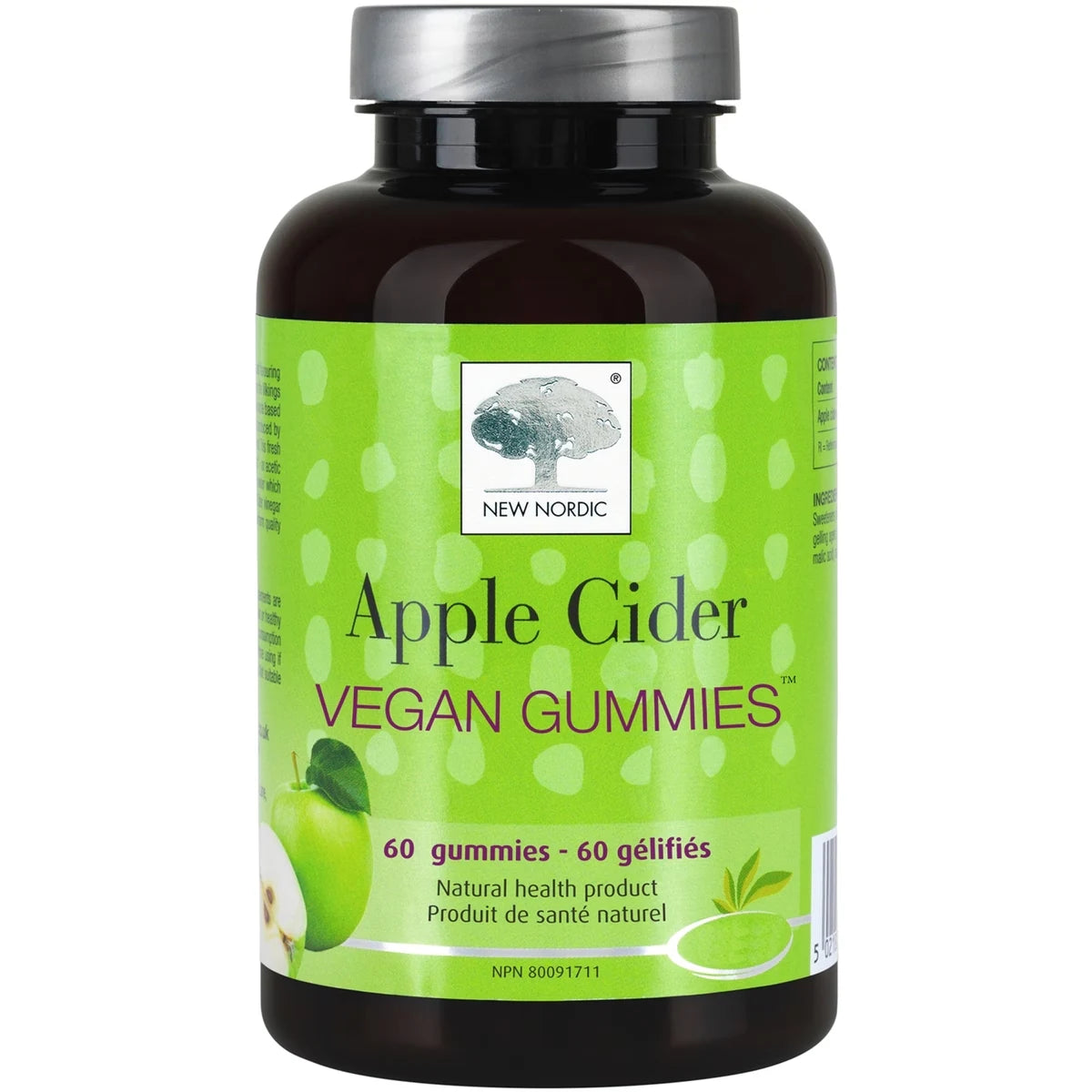 New Nordic Apple Cider Gummy front package