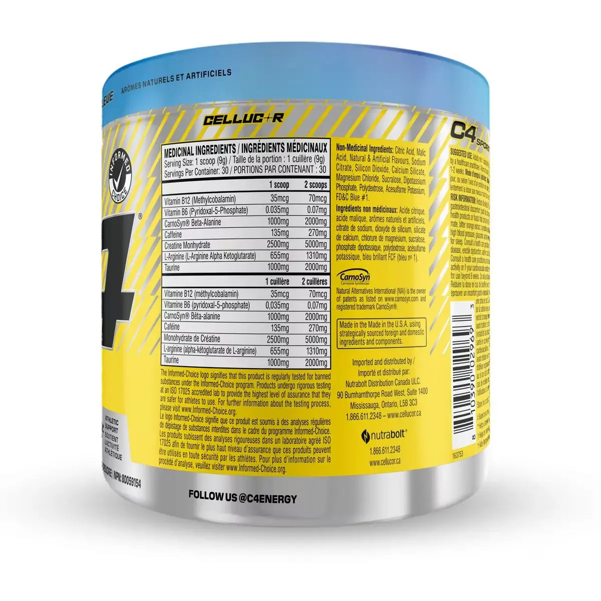 C4 Sport Pre-Workout product detail