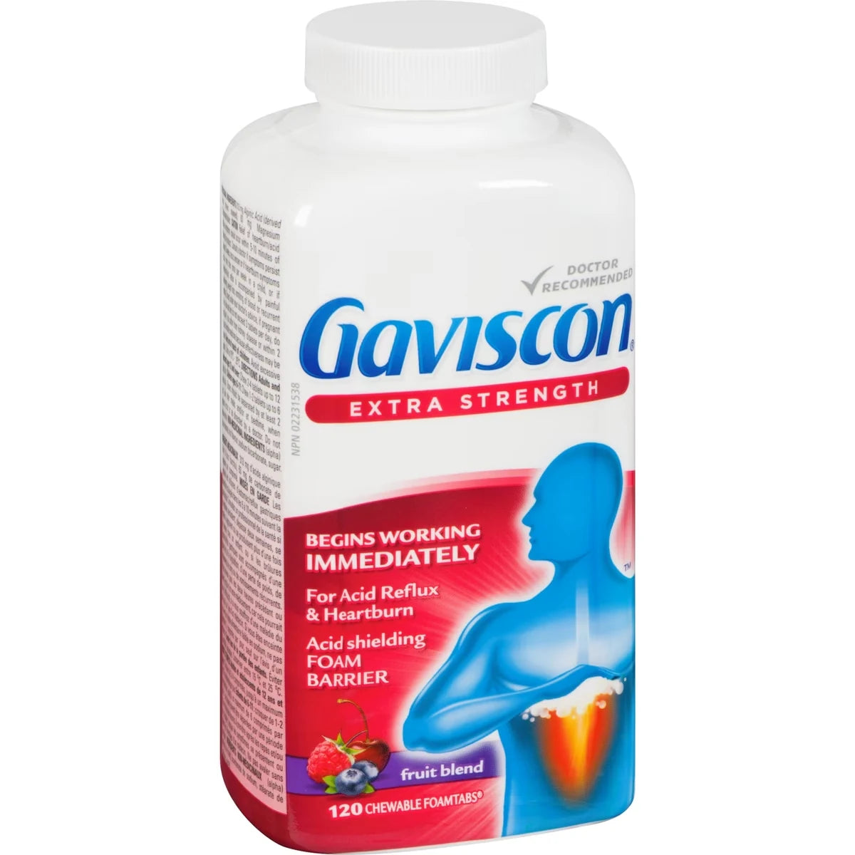 Gaviscon Extra Strength Chewable Foamtabs Fruit Blend product detail