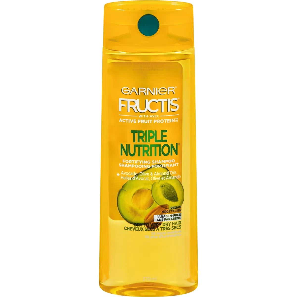 Garnier Fructis Triple Nutrition Fortifying Shampoo front package