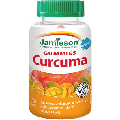 Jamieson Tumeric Gummies front package
