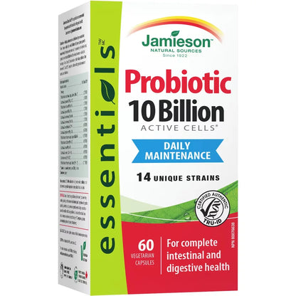 Jamieson 10 Billion Probiotic front package