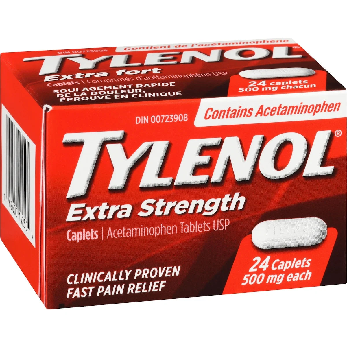 Tylenol Extra Strength Pain Relief Acetaminophen 500mg product detail