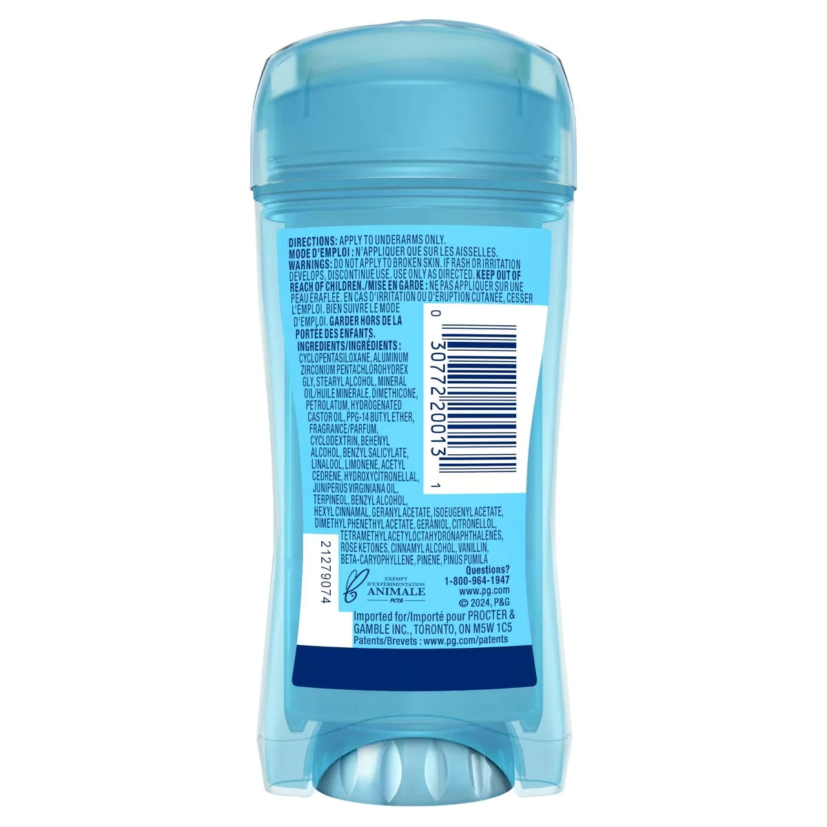 Secret Invisible Solid Antiperspirant and Deodorant, Shower Fresh product detail