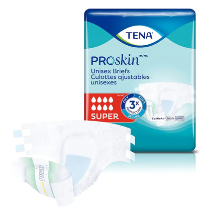 Tena Incontinence Briefs, Super Absorbency, Large product detail